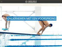 Tablet Screenshot of mercurius-group.nl